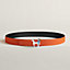Artificier belt buckle & Reversible leather strap 32 mm, view 2 of 3