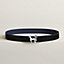 Artificier belt buckle & Reversible leather strap 32 mm, view 1 of 3