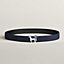 Artificier belt buckle & Reversible leather strap 32 mm, view 2 of 3