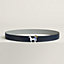 Artificier belt buckle & Reversible leather strap 32 mm, view 1 of 3