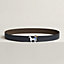 Artificier belt buckle & Reversible leather strap 32 mm, view 1 of 3