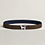 Artificier belt buckle & Reversible leather strap 32 mm, view 2 of 3