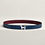 Artificier belt buckle & Reversible leather strap 32 mm, view 1 of 3