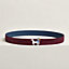 Artificier belt buckle & Reversible leather strap 32 mm, view 2 of 3