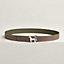 Artificier belt buckle & Reversible leather strap 32 mm, view 1 of 3