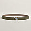 Artificier belt buckle & Reversible leather strap 32 mm, view 2 of 3