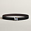 Artificier belt buckle & Reversible leather strap 32 mm, view 1 of 3