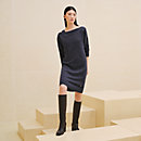 View: Worn, Asymmetric cashmere dress