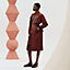 View: Worn, Asymmetric mixed leather coat