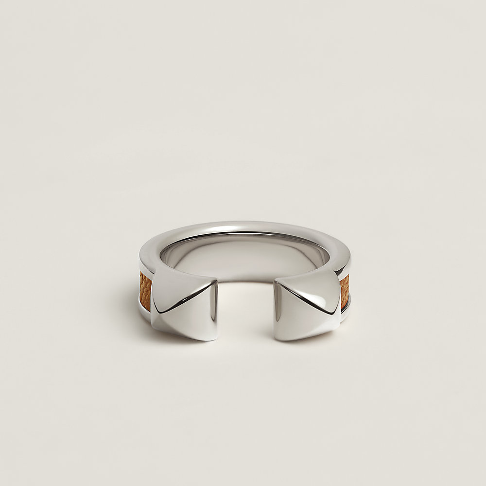 【HERMES】Athenaダブルスタッド リング Athena double stud ring | Hermès USA