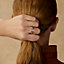 View: Worn, Athena double stud ring