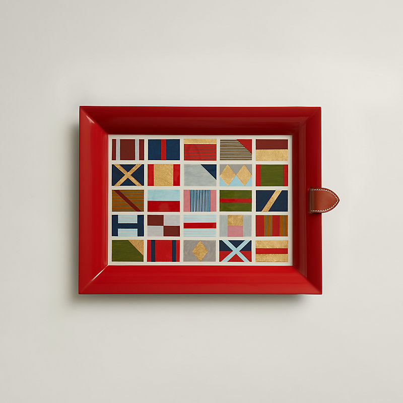Atrium Hippique Graphique letter tray, very small model