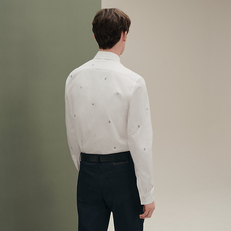 "Attela'H Multi" fitted shirt