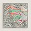 Au Triple Galop double face scarf 90, View: Flat, flat, view 5 of 7