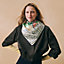 Au Triple Galop double face scarf 90, View: Worn, worn, view 1 of 7