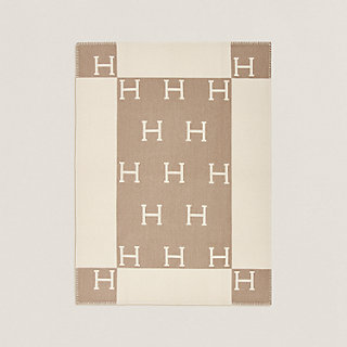 Avalon婴儿毛毯| Hermès - 爱马仕官网
