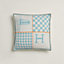 View: above, Avalon Animaux Nattes pillow