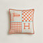 View: Back, Avalon Animaux Nattes pillow