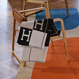 hermes throw blanket