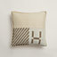 View: above, Avalon Zellige pillow