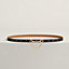 Baby Rider belt buckle & Hermès sur Mer reversible leather strap 13 mm, view 1 of 3