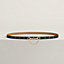 Baby Rider belt buckle & Hermès sur Mer reversible leather strap 13 mm, view 1 of 3