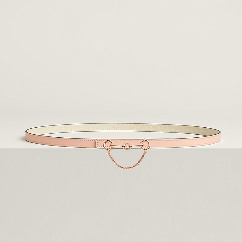 Baby Rider belt buckle & Reversible leather strap 13 mm