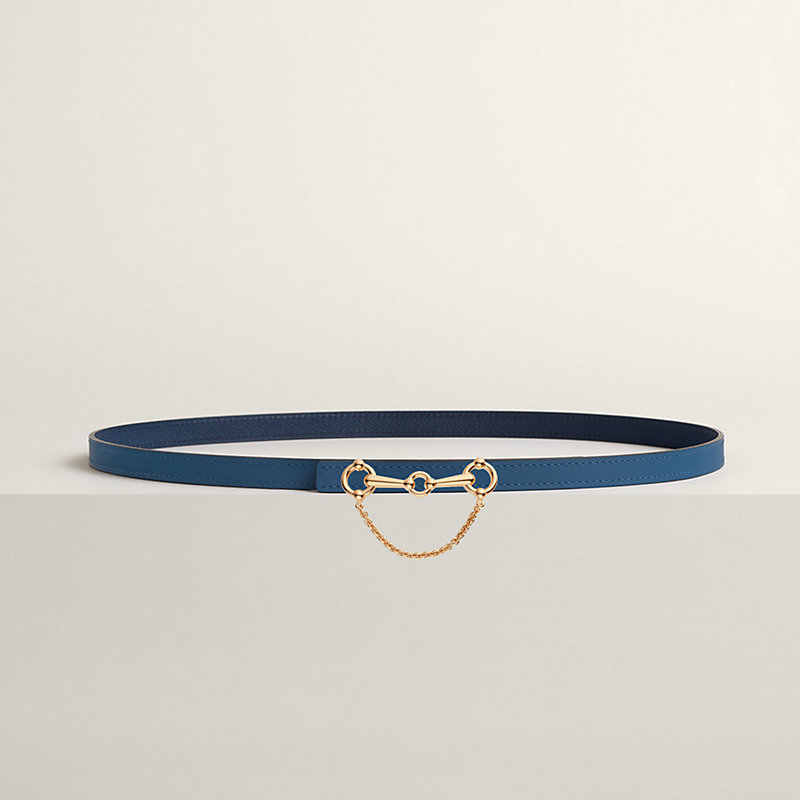 Baby Rider belt buckle & Reversible leather strap 13 mm