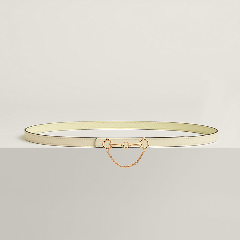 Baby Rider belt buckle & Reversible leather strap 13 mm