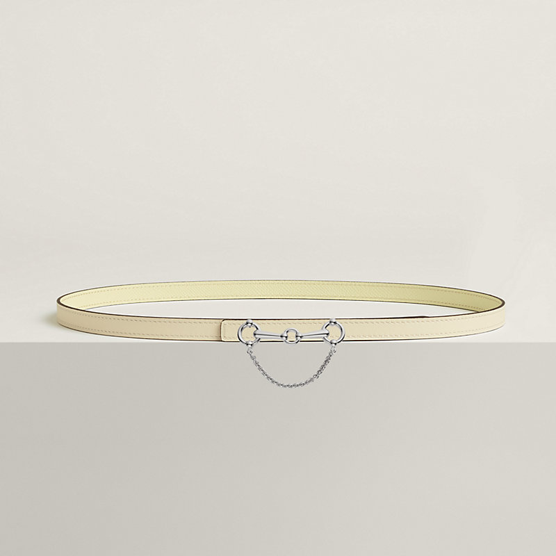 Baby Rider belt buckle & Reversible leather strap 13 mm