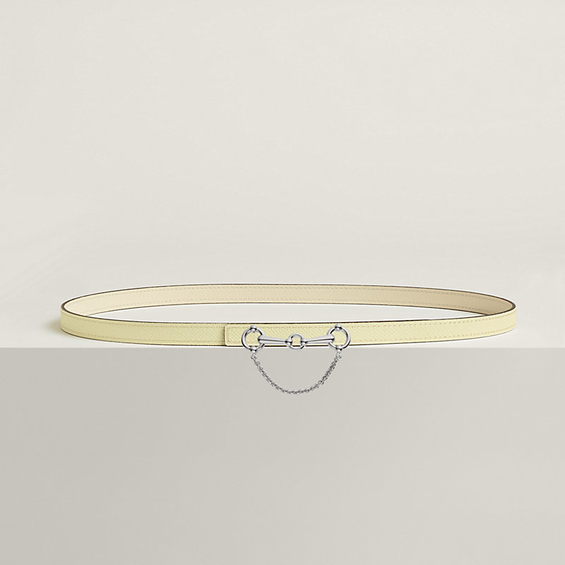 Baby Rider belt buckle & Reversible leather strap 13 mm