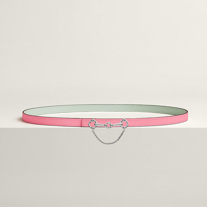 Baby Rider belt buckle & Reversible leather strap 13 mm