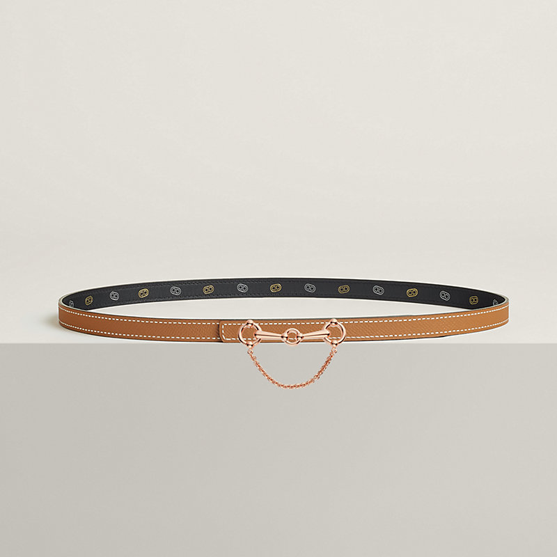Baby Rider皮带扣 & Hermès sur Mer双面皮腰带13毫米