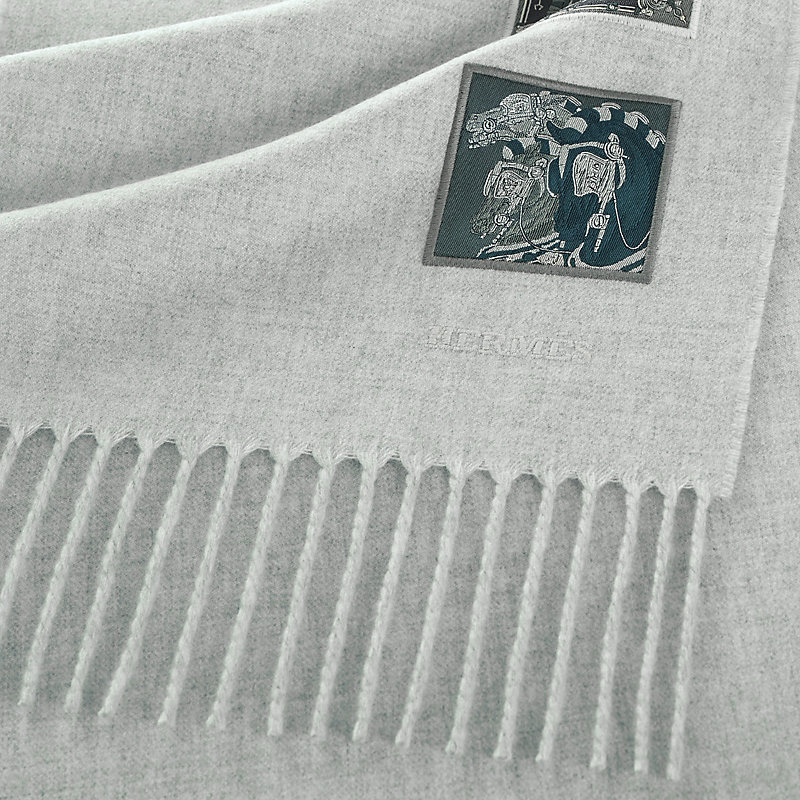 Badges Soie scarf