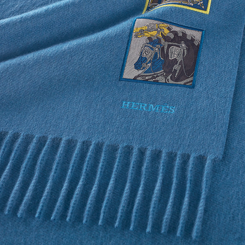 Badges Soie scarf