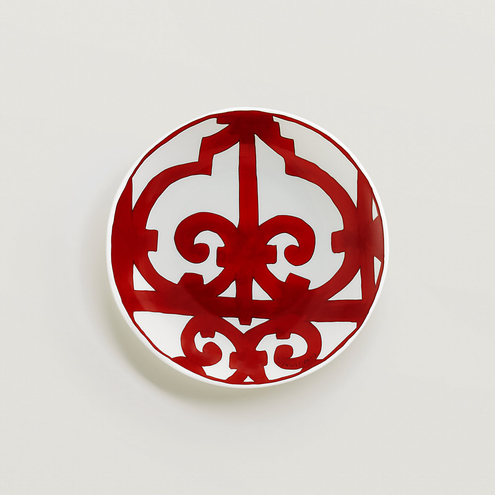 Balcon du Guadalquivir bread and butter plate n°2 | Hermès