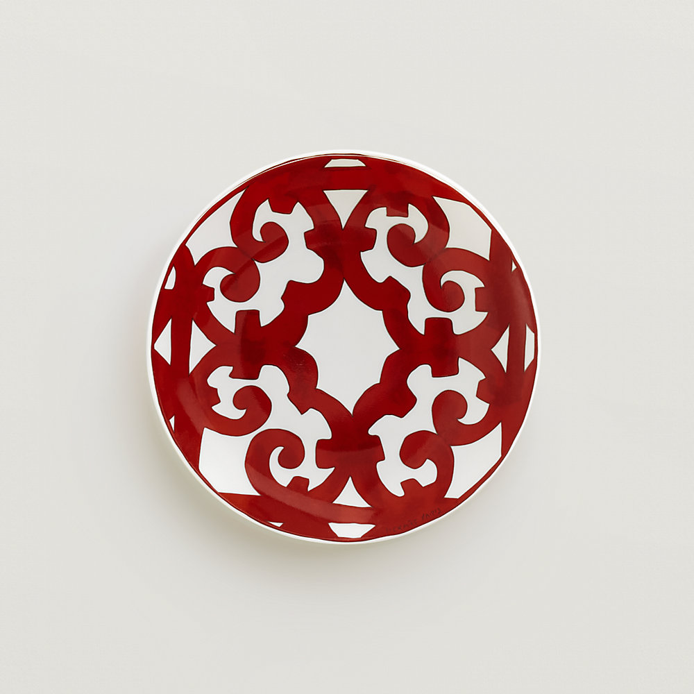 Balcon du Guadalquivir bread and butter plate n°3 | Hermès