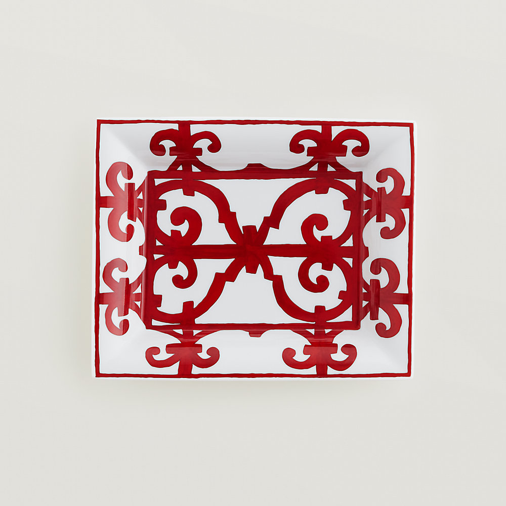 HERMES プレート 皿 Balcon du Guadalquivir Balcon du Guadalquivir dessert plate | Hermès Canada