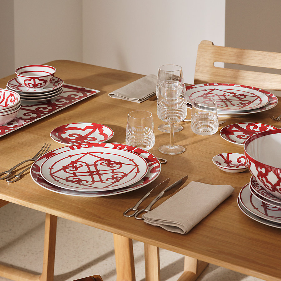 独特の素材 hollow Guadalquivir du Balcon dish China Mainland Hermès | 食器