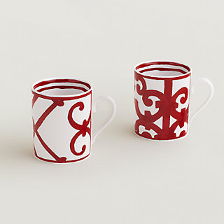 Balcon du Guadalquivir set of 2 mugs (n°1 to 2) | Hermès Mainland