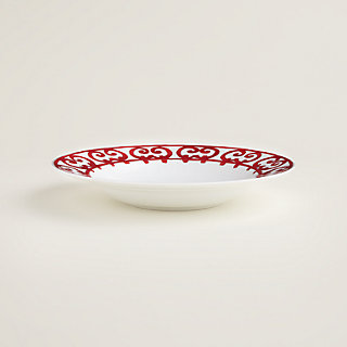 エルメス Balcon du Guadalquivir オーバルプレート Balcon du Guadalquivir round deep platter | Hermès USA