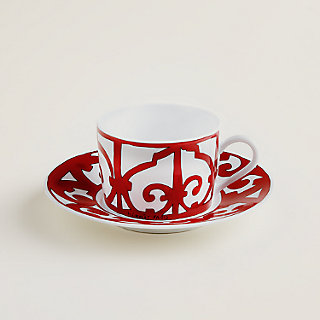 Balcon du Guadalquivir tea cup and saucer | Hermès Mainland China