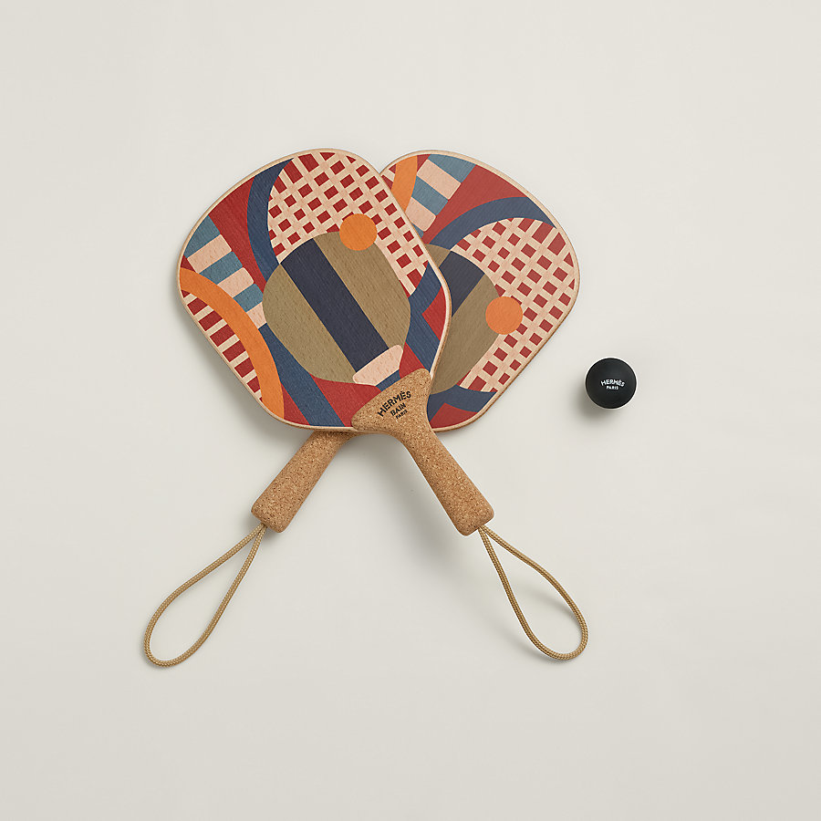 Balles au Bond set of 2 beach rackets