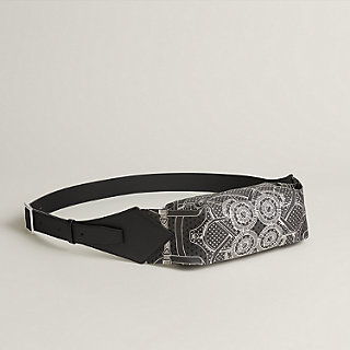 印象的な柄が魅力★お洒落【HERMES】Banasilk ベルトバッグ banasilk-belt-bag--085437CKAA-