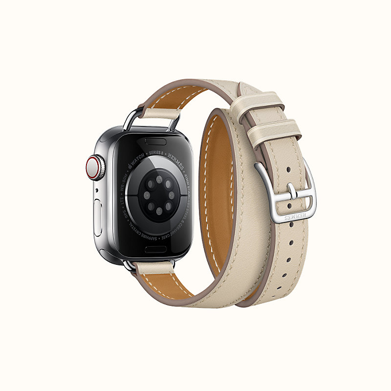 新品【HERMES Apple Watch 】エトゥープ 41mm ベルトのみ | labiela.com