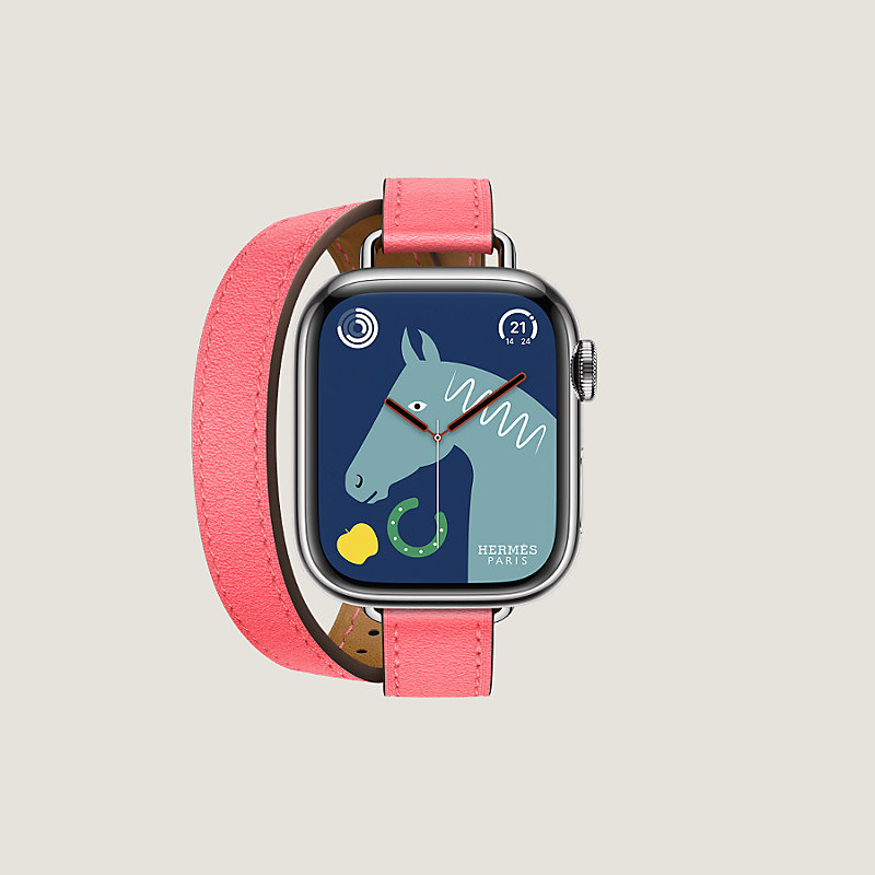 Band Apple Watch Hermès Double Tour 41 mm Attelage - Hermes