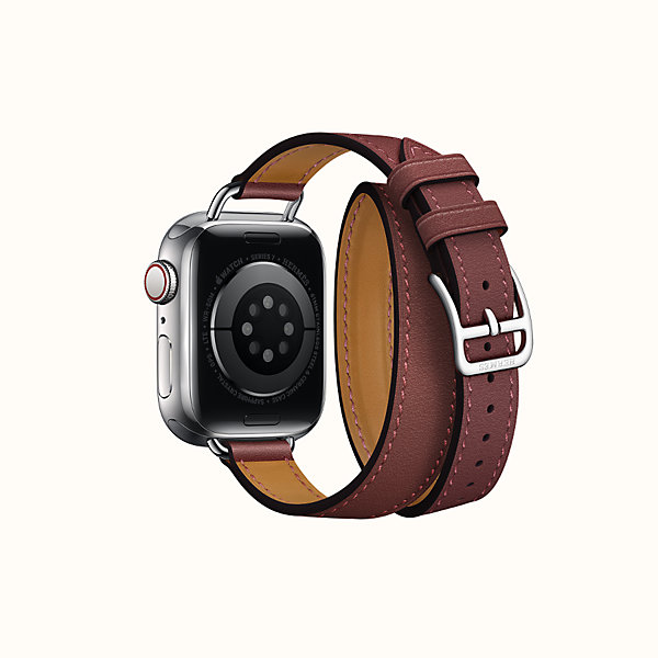 Band Apple Watch Hermes Double Tour 41 mm Attelage | Hermès China