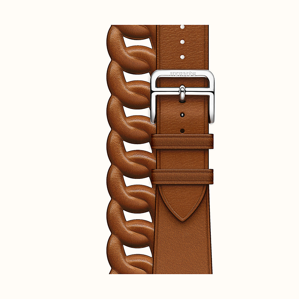 Band Apple Watch Hermes Double Tour 41 mm Gourmette | Hermès China