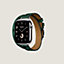 Band Apple Watch Hermès Double Tour 42 mm Attelage Animaux Bandana, view 3 of 4
