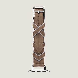 【HERMES】Double Tour 42mm Bridon Lisere Attelage時計バンド Band Apple Watch Hermès Double Tour 42 mm Bridon Lisere
